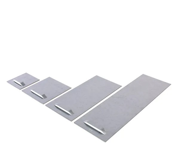 Mirror Plate with One Eyelet - Self -Adhesive